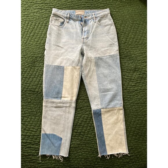 Everlane 90s Cheeky Patchwork Jeans size 27 NWOT - Picture 2 of 4